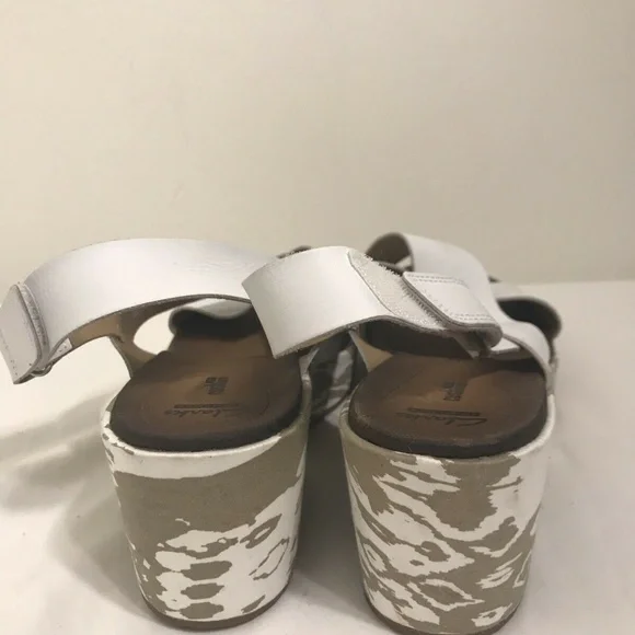 CLARKS Soft Cushion Wedges-size US 12W - Picture 4 of 8